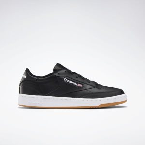 Reebok Club C 85 Turnschuhe Damen - Schwarz/Weiß - DE 741-NTS